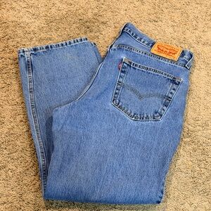 Levis 550 Jeans Mens 34x30 Blue Denim 100% Cotton 2018